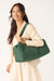 Outlet Small Travel Duffel - Mistletoe Lattice - Image 2
