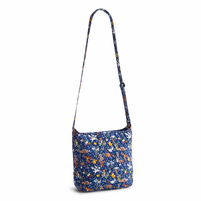 Harry Potter™ Outlet Essential XL Crossbody - Friends at Hogwarts Ditsy Navy - Image 3
