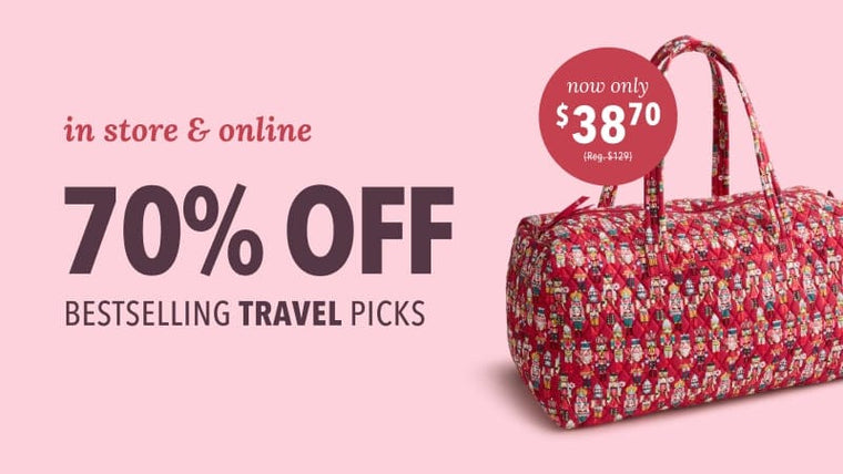 70% Off Bestselling Travel