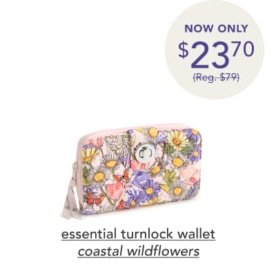 Outlet Essential Turnlock Wallet