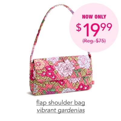 Outlet Flap Shoulder Bag