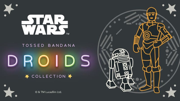 Star Wars Tossed Bandana Droids Collection