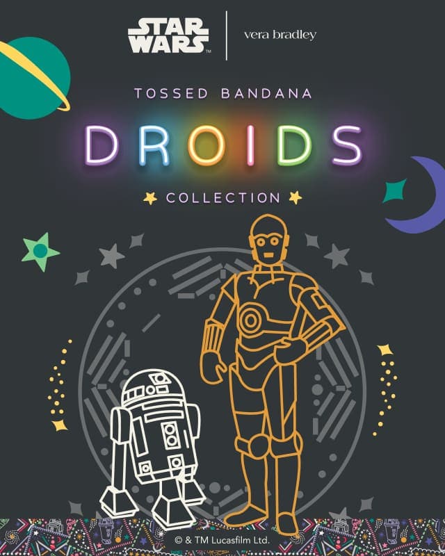 Star Wars Tossed Bandana Droids Collection