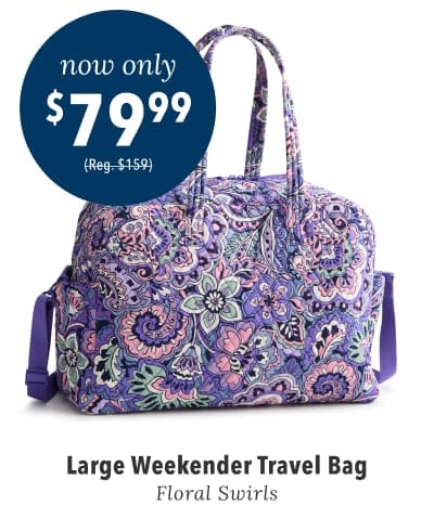 Outlet Large Weekender Travel Bag