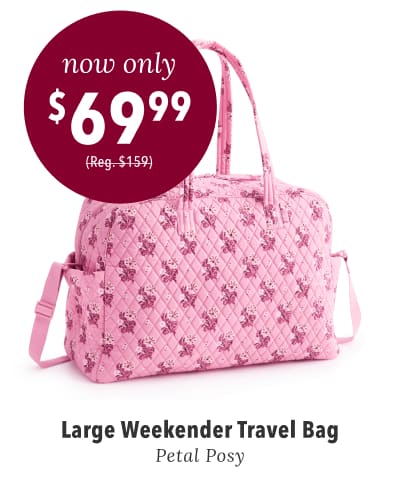 Large Weekender Travel Bag