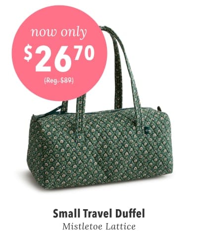 Outlet Small Travel Duffel