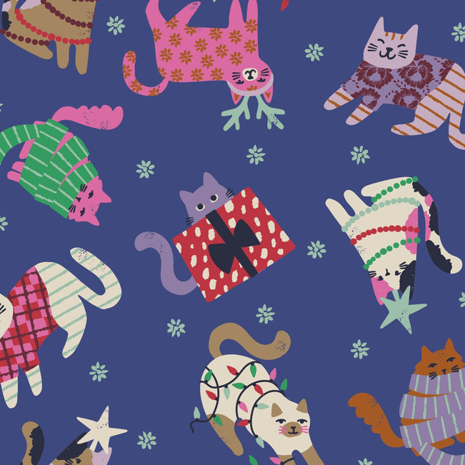 Vera Bradley Christmas Cat on sale throw blanket