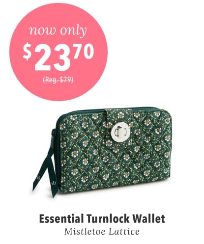 Outlet Essential Turnlock Wallet