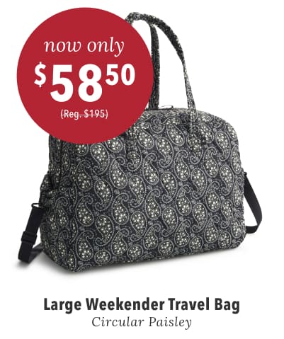 Large Weekender Travel Bag