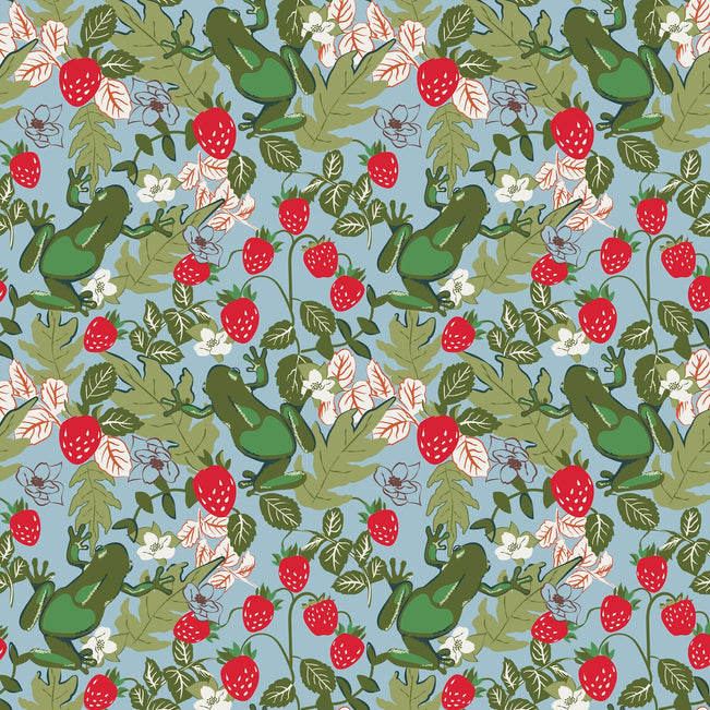 Frogberry Garden Blue-Image 1-Vera Bradley