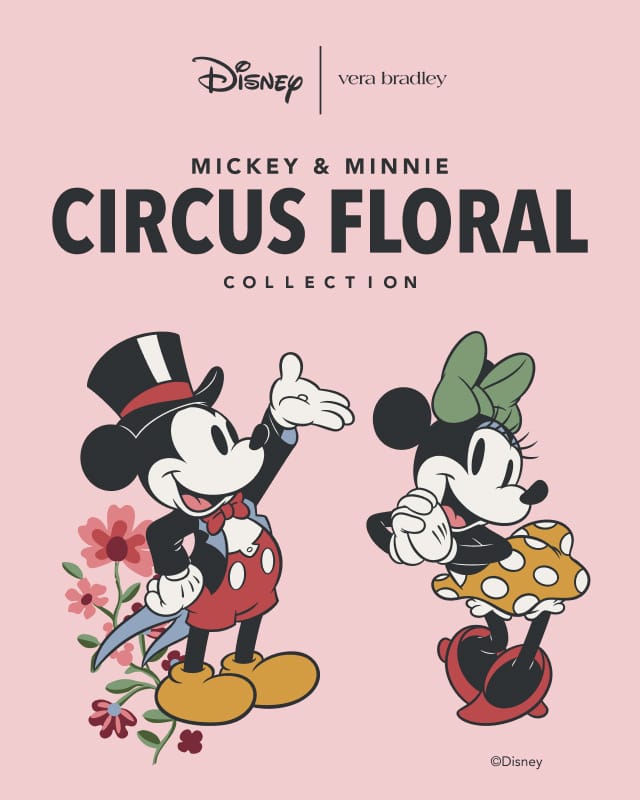 Disney Mickey & Minnie Circus Floral Collection