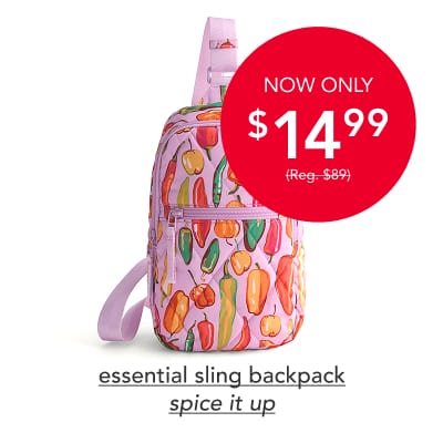 Outlet Essential Sling Backpack