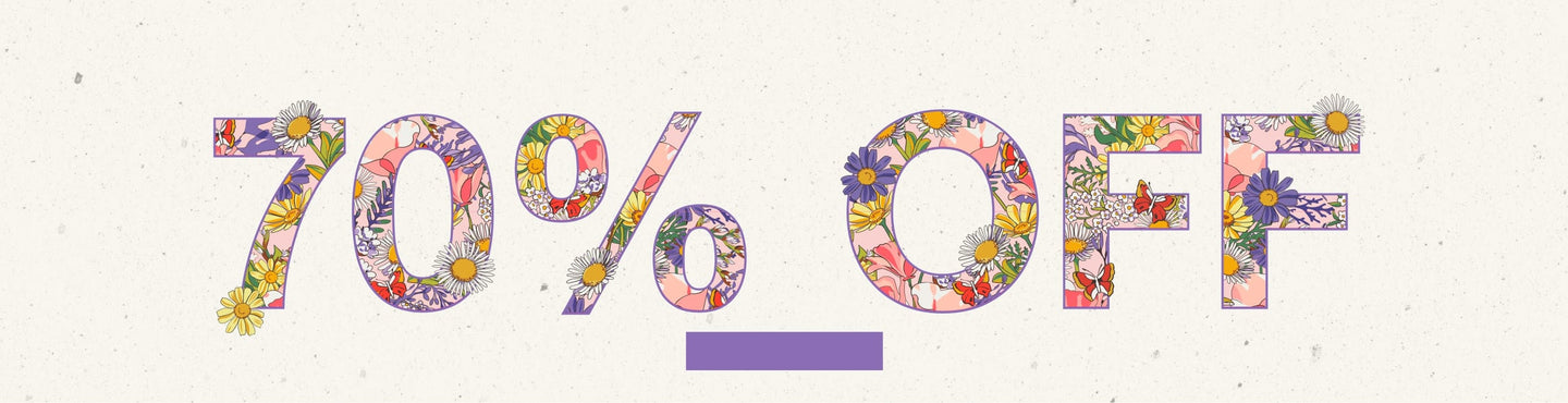 Spring Fling. 70% Off. Shop Now.