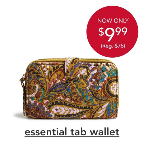Outlet Essential Tab Wallet
