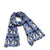 Soft Fringe Scarf-Penguins Intarsia Blue-Image 1-Vera Bradley