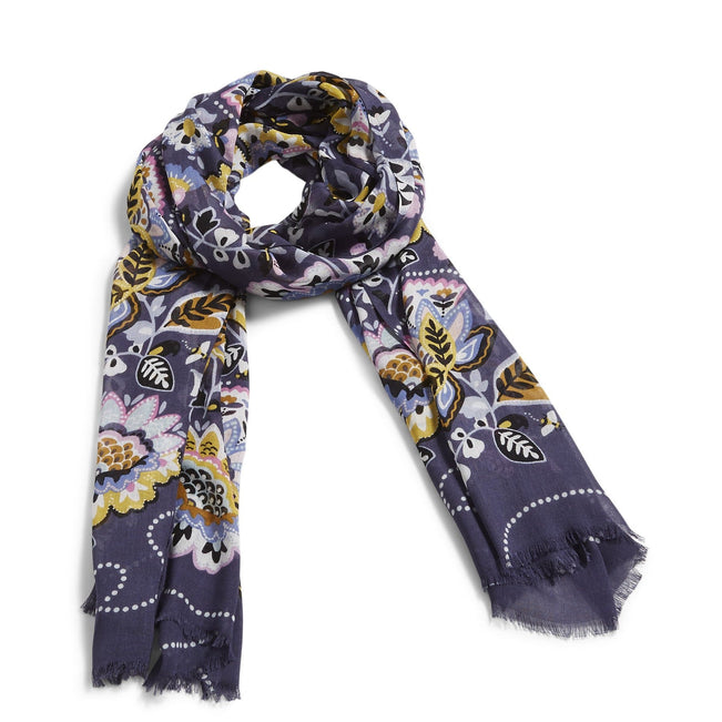 Factory Style Soft Fringe Scarf-Charmont Meadow-Image 1-Vera Bradley