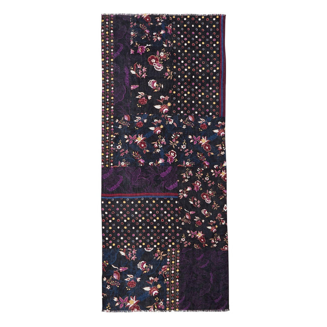 Soft Fringe Scarf-Garden Dream-Image 2-Vera Bradley