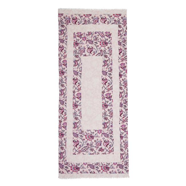 Soft Fringe Scarf-Felicity Paisley Pink-Image 2-Vera Bradley