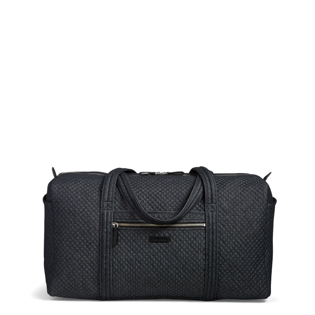 Large Travel Duffel Bag-Denim Navy-Image 1-Vera Bradley