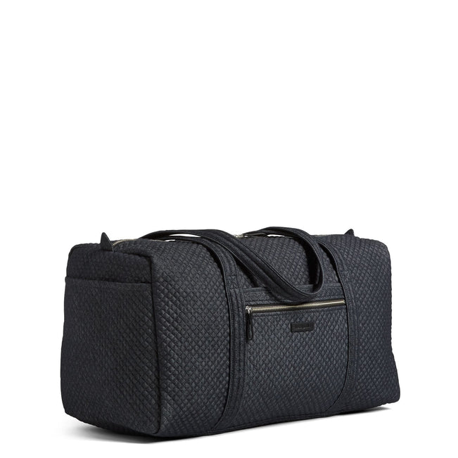 Large Travel Duffel Bag-Denim Navy-Image 2-Vera Bradley