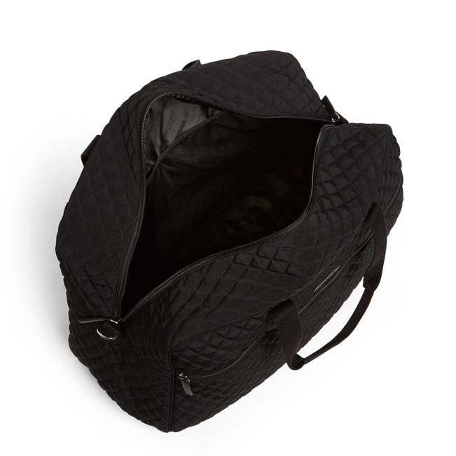 Factory Style Grand Traveler Bag-Microfiber Classic Black-Image 3-Vera Bradley