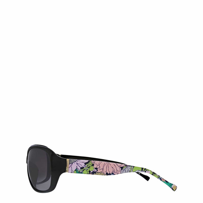 Ginnie Polarized Rectangle Sunglasses-Bloom Boom-Image 3-Vera Bradley