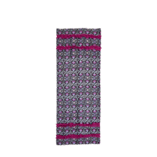 Oblong Ruffle Scarf-Bramble Vines-Image 2-Vera Bradley