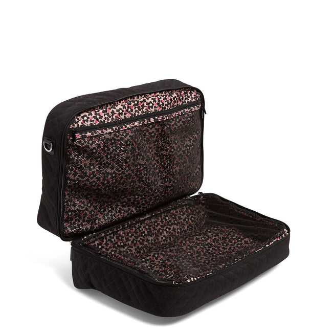 Lay Flat Weekender Travel Bag-Black-Image 4-Vera Bradley
