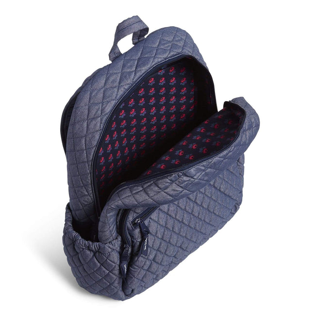 Factory Style Essential Backpack-Moonlight Navy-Image 3-Vera Bradley