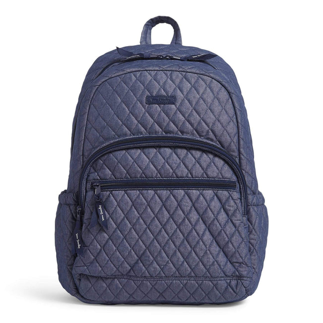 Factory Style Essential Backpack-Moonlight Navy-Image 1-Vera Bradley