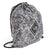 Factory Style Drawstring Backsack-Eden Paisley Black-Image 2-Vera Bradley