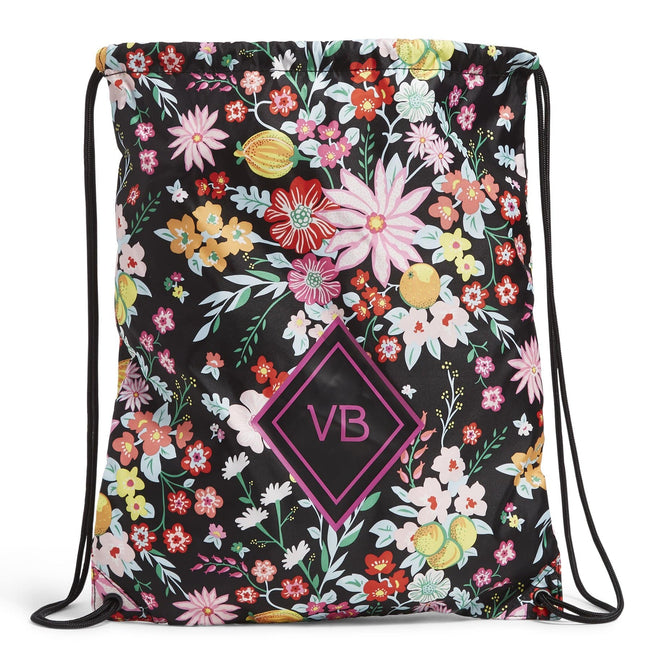 Factory Style Drawstring Backsack-Tangerine Twist-Image 1-Vera Bradley