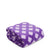 Factory Style Oversized Throw Blanket-Purple/White Blanket Geo-Image 1-Vera Bradley