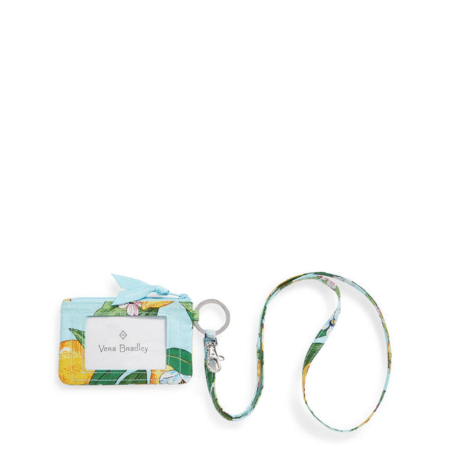Factory Style Zip ID & Lanyard-Lemon Grove-Image 1-Vera Bradley