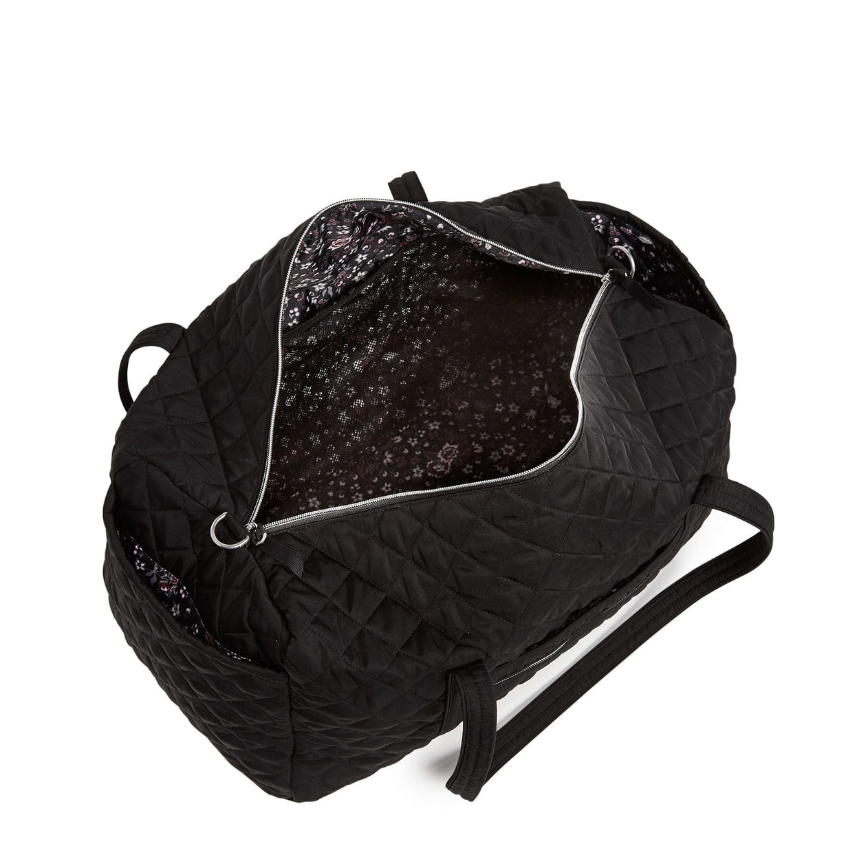 Vera Bradley Large Travel Duffel Bag, Black