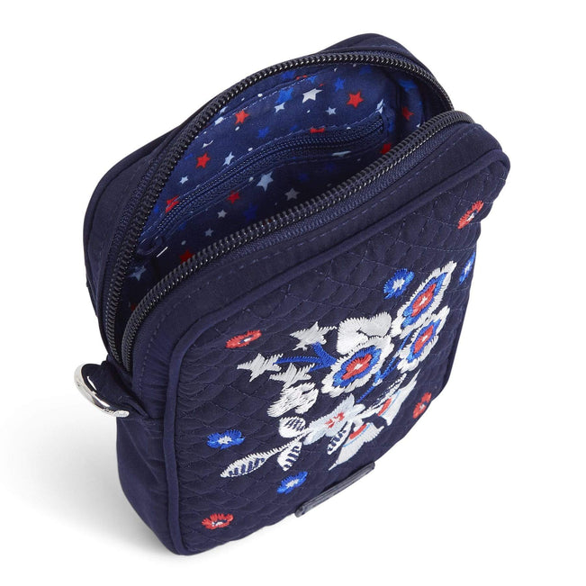 RFID Small Convertible Crossbody-Microfiber Classic Navy-Image 4-Vera Bradley