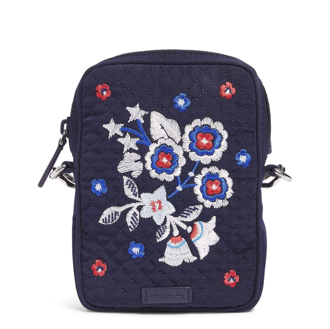 RFID Small Convertible Crossbody-Microfiber Classic Navy-Image 1-Vera Bradley