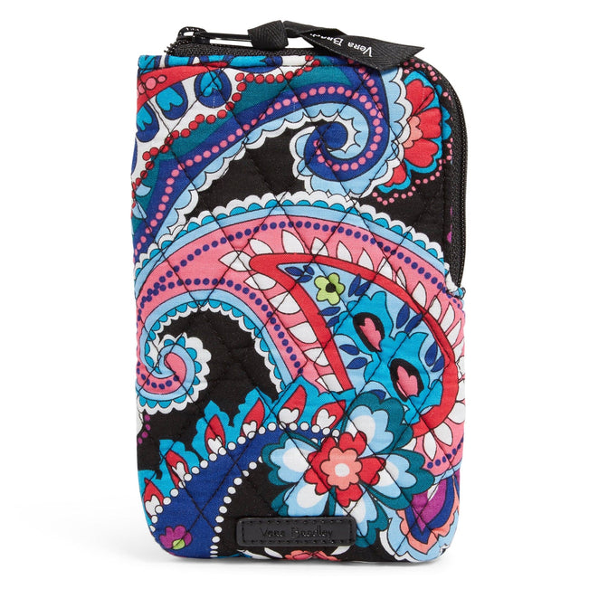 Factory Style RFID Mini Cellphone Crossbody-Haymarket Paisley-Image 1-Vera Bradley