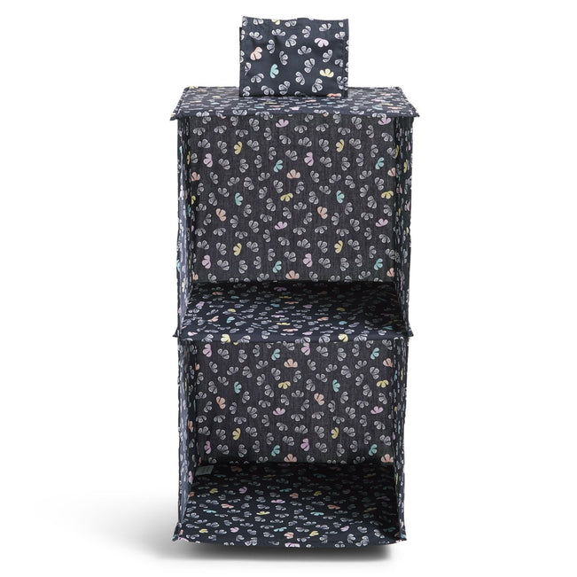 Throw Blanket Closet Organizer-Gingko Butterflies-Image 1-Vera Bradley