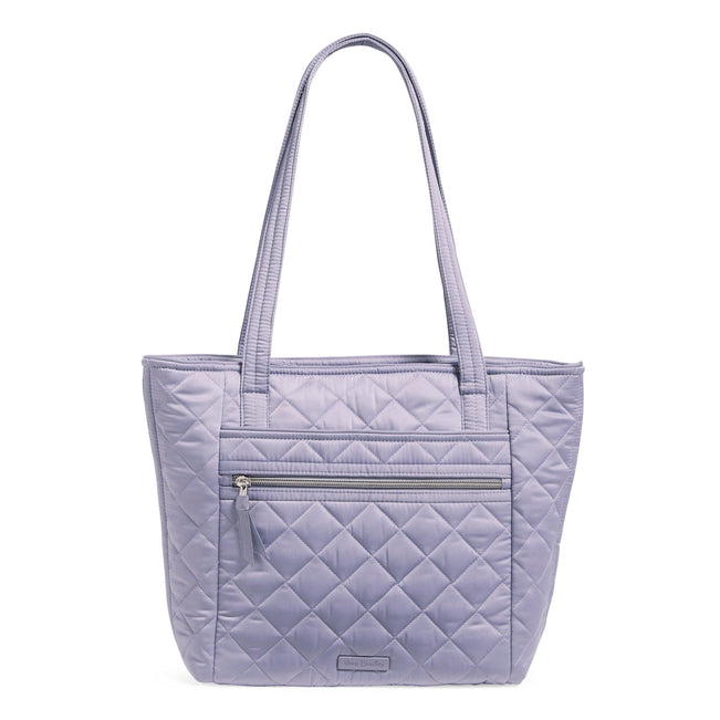 Small Vera Tote Bag-Performance Twill Lavender Sky-Image 1-Vera Bradley