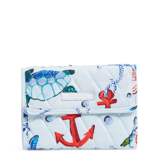 Factory Style RFID Euro Wallet-Anchors Aweigh-Image 1-Vera Bradley