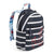 Factory Style Straw Mini Backpack-Anchors Aweigh-Image 2-Vera Bradley