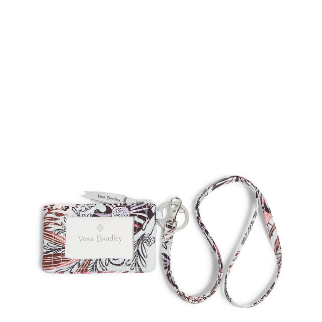Ultralight Zip ID and Lanyard-Sun Washed Tropical-Image 1-Vera Bradley