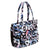 Utility Tote Bag-Plum Pansies-Image 2-Vera Bradley