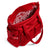 Utility Tote Bag-Recycled Cotton Cardinal Red-Image 3-Vera Bradley