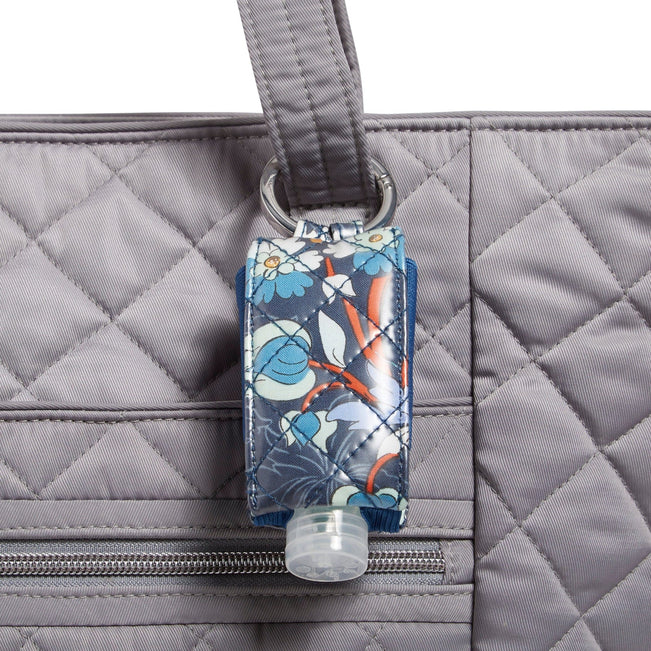Factory Style Hand Sanitizer Keychain-Floral Bursts-Image 2-Vera Bradley