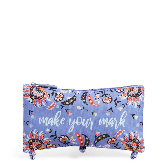Lighten Up Pencil Pouch-Mural Garden-Image 1-Vera Bradley