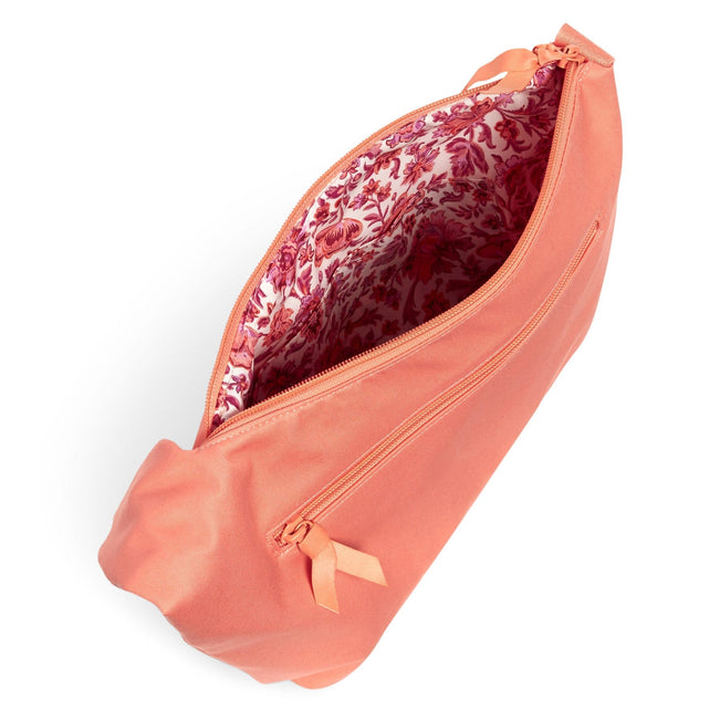 Crossbody Sling Bag-Recycled Cotton Desert Flower Pink-Image 4-Vera Bradley