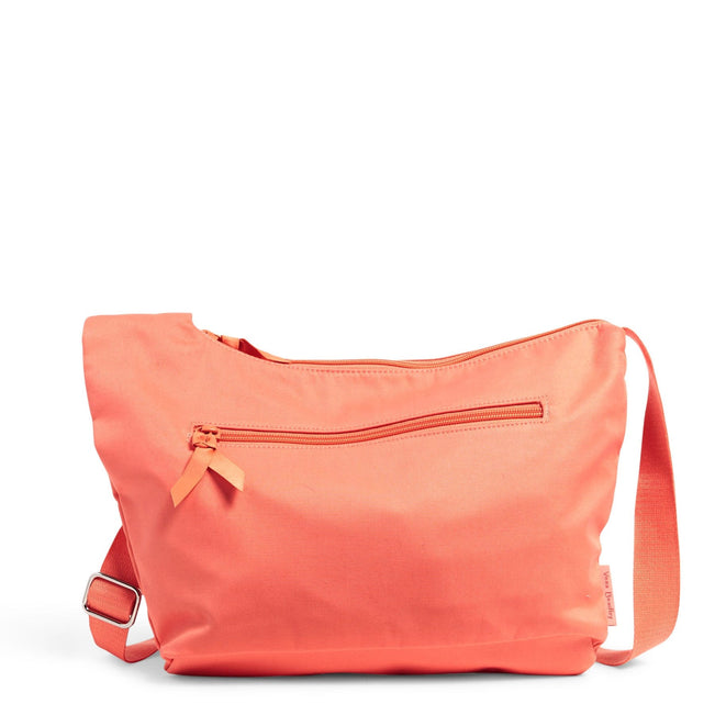 Crossbody Sling Bag-Recycled Cotton Desert Flower Pink-Image 1-Vera Bradley