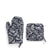 Pot Holder & Oven Mitt Set-Java Navy & White-Image 2-Vera Bradley